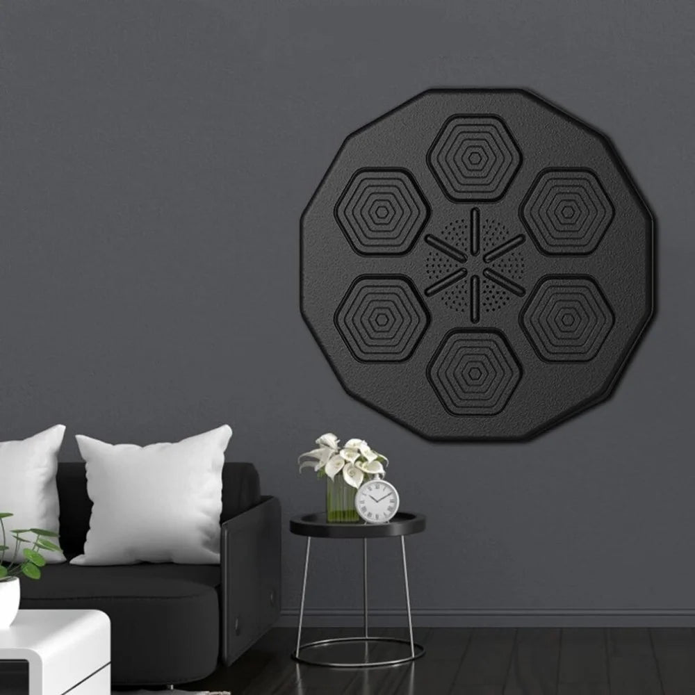 Intelligent Music Boxing Machine – Wall-Mounted Training Equipment with Bluetooth & LED Lights