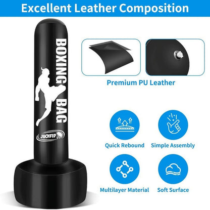 Inflatable Freestanding Heavy Punching Bag for Adults – 69" Tall, Durable PVC, Perfect for Boxing & Fitness Training